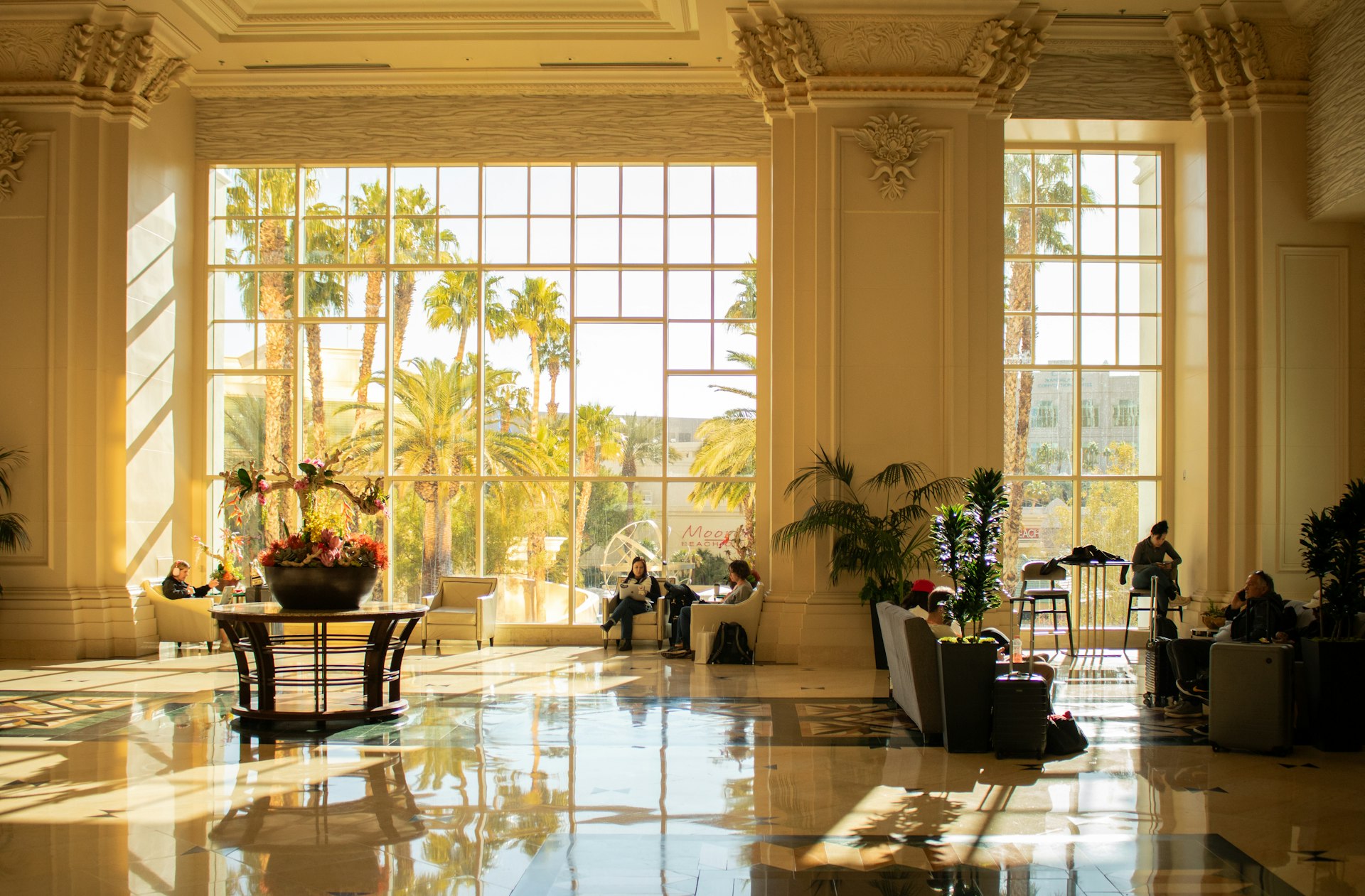 Renoviertes Hotelinterieur